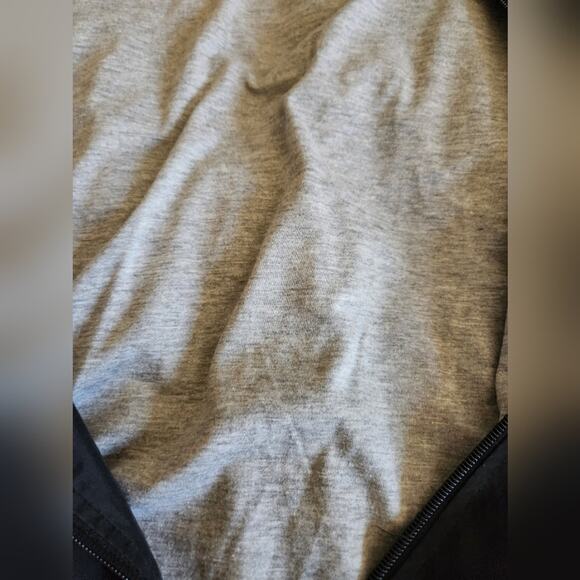 Spalding Black Windbreaker Jacket Menswear Activewear Warmup Lightweight - Picture 4 of 8